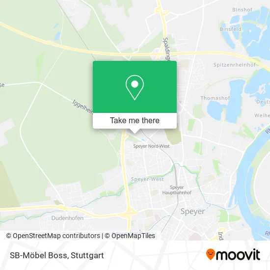 Карта SB-Möbel Boss