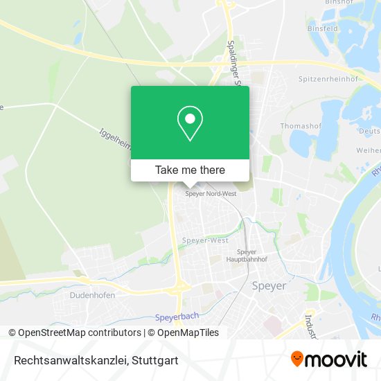 Rechtsanwaltskanzlei map