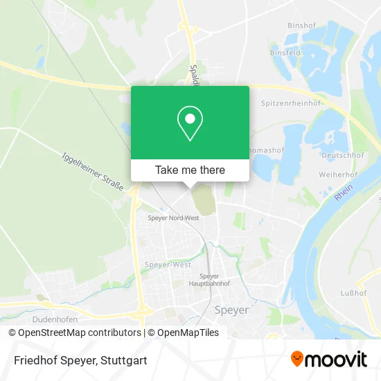 Карта Friedhof Speyer