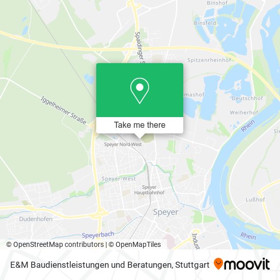 E&M Baudienstleistungen und Beratungen map