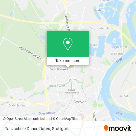 Tanzschule Dance Dates map