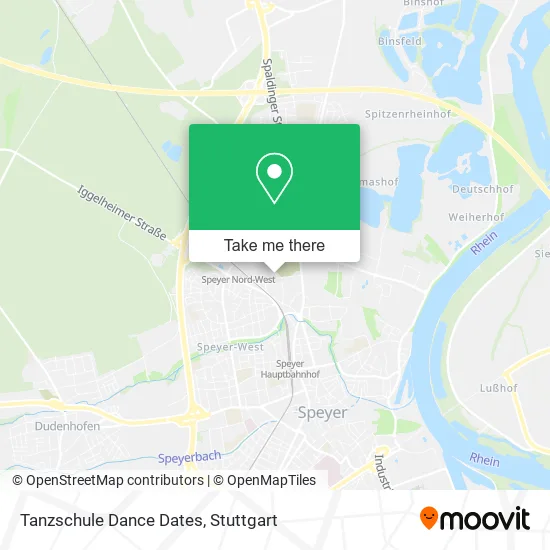 Карта Tanzschule Dance Dates