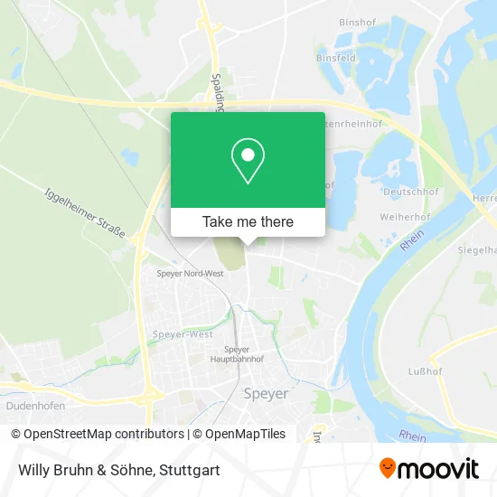 Карта Willy Bruhn & Söhne