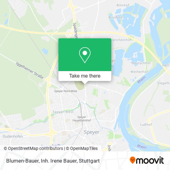 Blumen-Bauer, Inh. Irene Bauer map