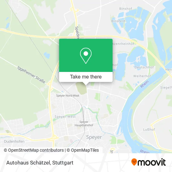 Карта Autohaus Schätzel