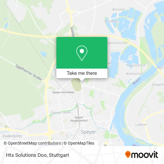 Карта Hts Solutions Doo