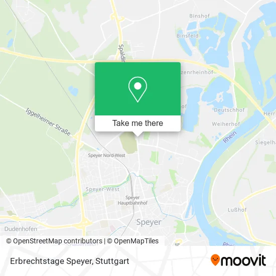 Карта Erbrechtstage Speyer