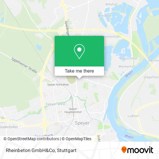 Карта Rheinbeton GmbH&Co