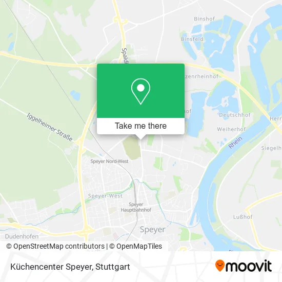 Карта Küchencenter Speyer