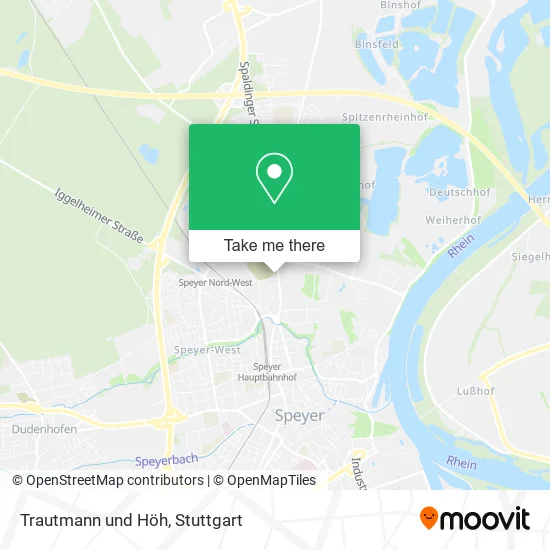 Карта Trautmann und Höh