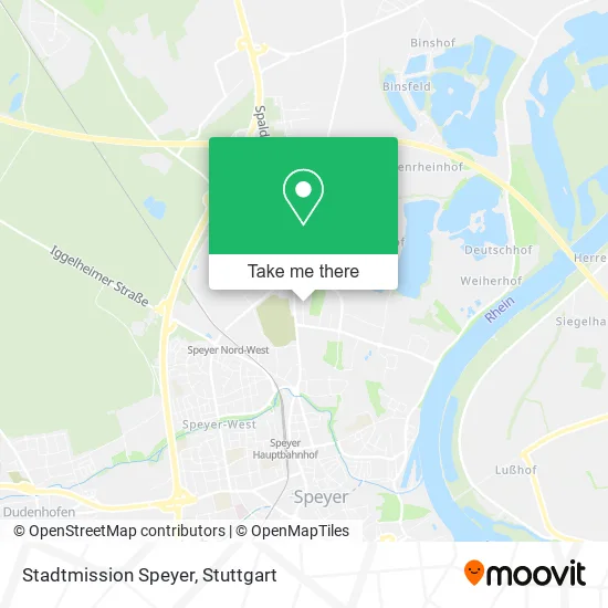 Карта Stadtmission Speyer