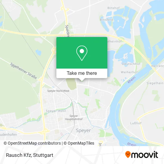 Карта Rausch Kfz