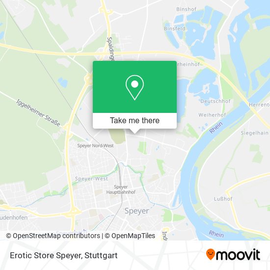 Erotic Store Speyer map