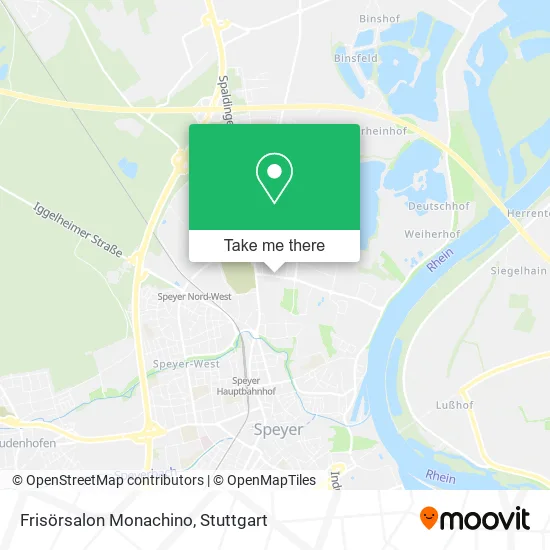 Карта Frisörsalon Monachino