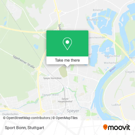 Карта Sport Bonn