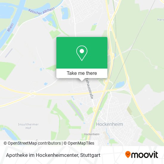 Apotheke im Hockenheimcenter map