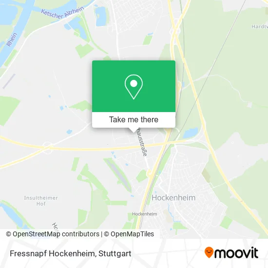 Карта Fressnapf Hockenheim