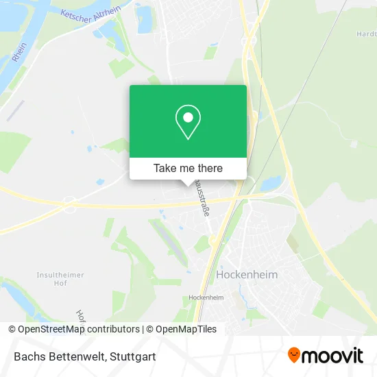 Карта Bachs Bettenwelt