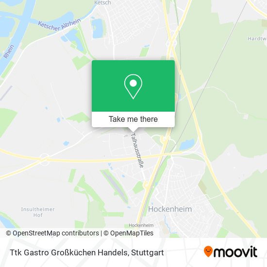 Карта Ttk Gastro Großküchen Handels