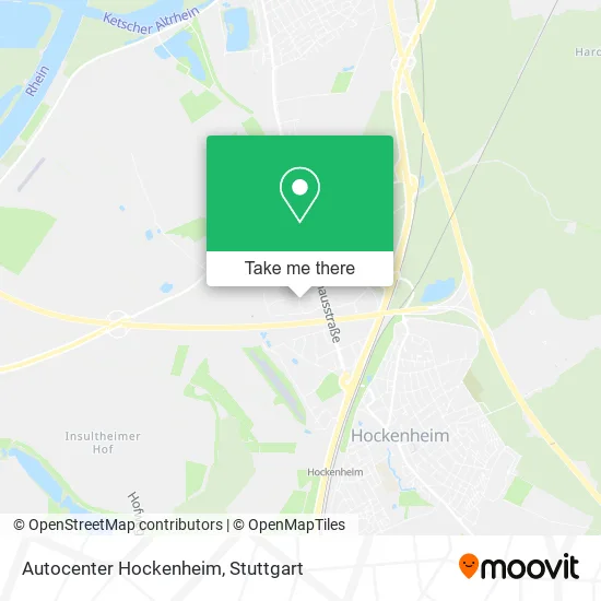 Карта Autocenter Hockenheim