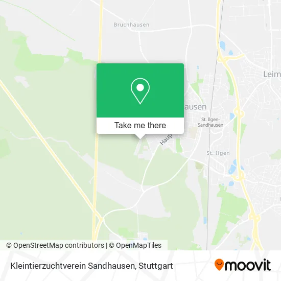 Карта Kleintierzuchtverein Sandhausen