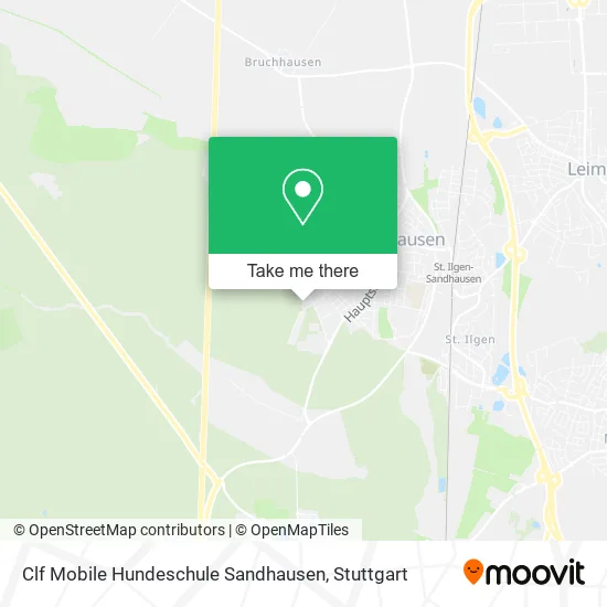 Карта Clf Mobile Hundeschule Sandhausen