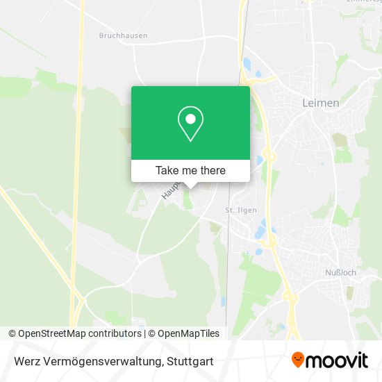 Карта Werz Vermögensverwaltung