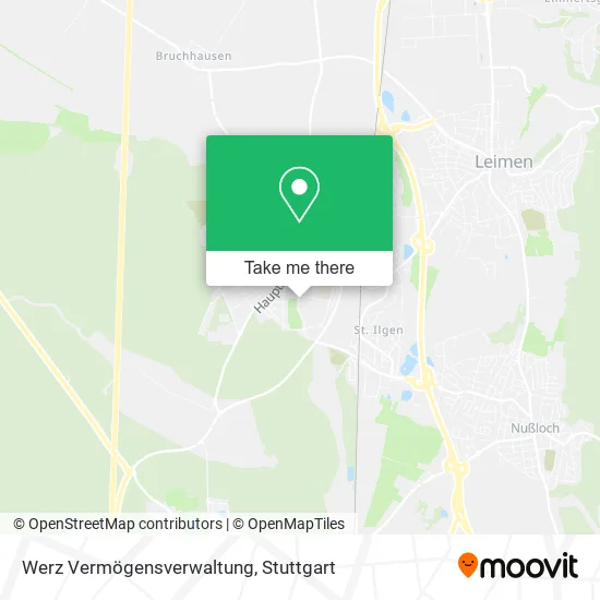 Карта Werz Vermögensverwaltung