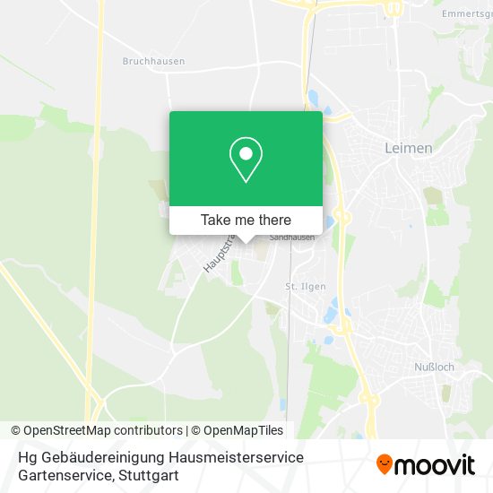 Hg Gebäudereinigung Hausmeisterservice Gartenservice map