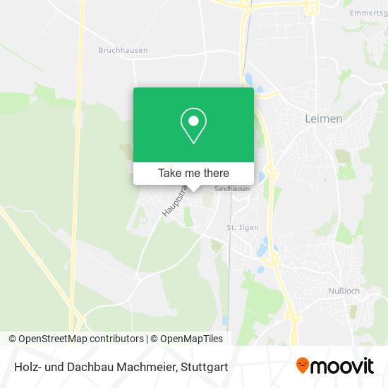 Holz- und Dachbau Machmeier map