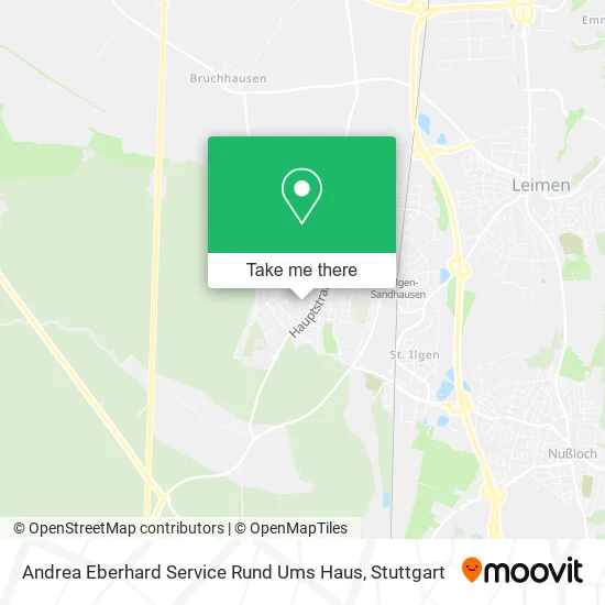 Карта Andrea Eberhard Service Rund Ums Haus