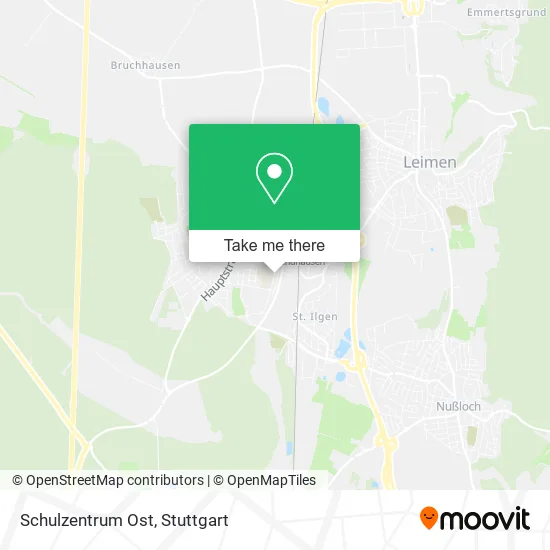 Карта Schulzentrum Ost