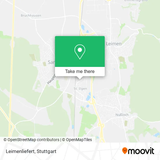 Карта Leimenliefert