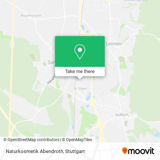 Naturkosmetik Abendroth map