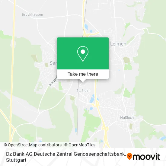 Карта Dz Bank AG Deutsche Zentral Genossenschaftsbank
