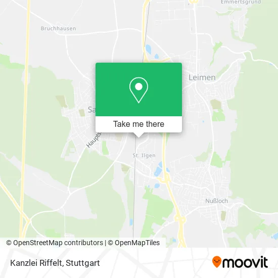 Карта Kanzlei Riffelt