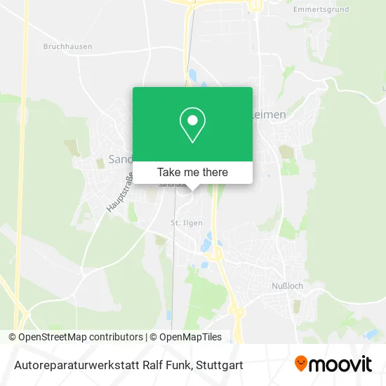 Карта Autoreparaturwerkstatt Ralf Funk