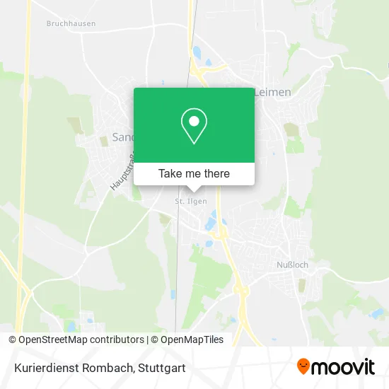 Карта Kurierdienst Rombach