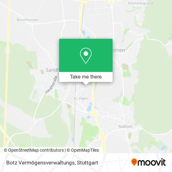Карта Botz Vermögensverwaltungs