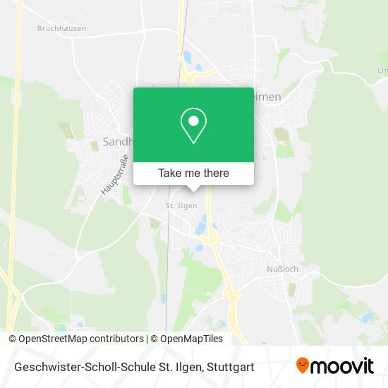 Карта Geschwister-Scholl-Schule St. Ilgen