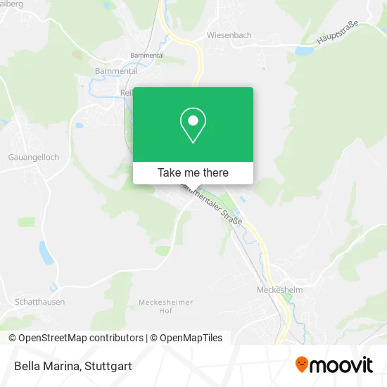 Карта Bella Marina