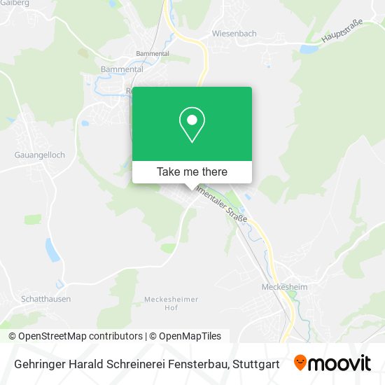 Gehringer Harald Schreinerei Fensterbau map
