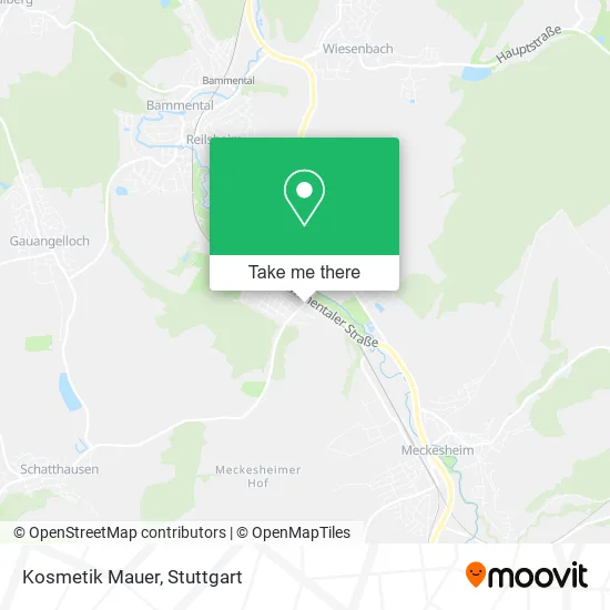 Карта Kosmetik Mauer