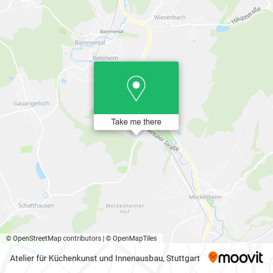 Atelier für Küchenkunst und Innenausbau map