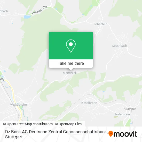 Карта Dz Bank AG Deutsche Zentral Genossenschaftsbank