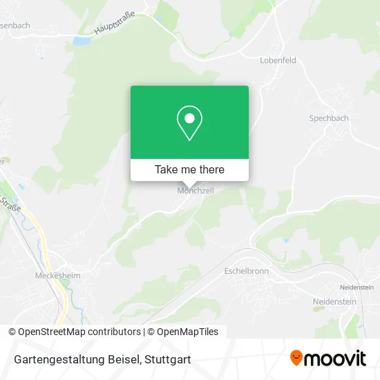 Карта Gartengestaltung Beisel