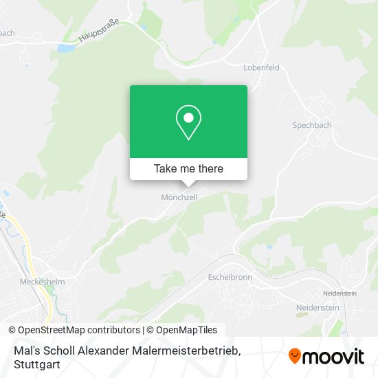 Mal's Scholl Alexander Malermeisterbetrieb map