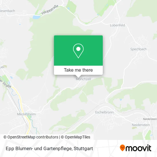 Карта Epp Blumen- und Gartenpflege