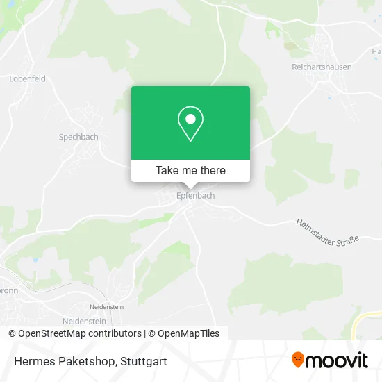 Карта Hermes Paketshop