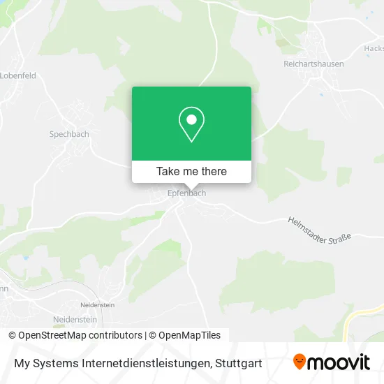Карта My Systems Internetdienstleistungen